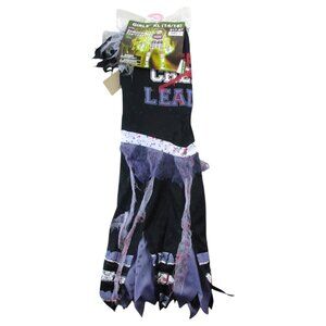 FunWorld Zombie Fear Leader Undead Cheerleader Girls XL 14/16 Halloween Costume